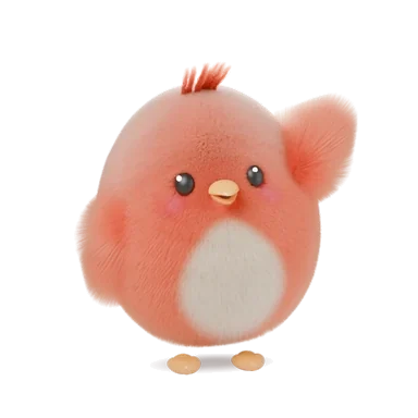 Kiki, burung kecil maskot Kicau, melambai menyapa kamu